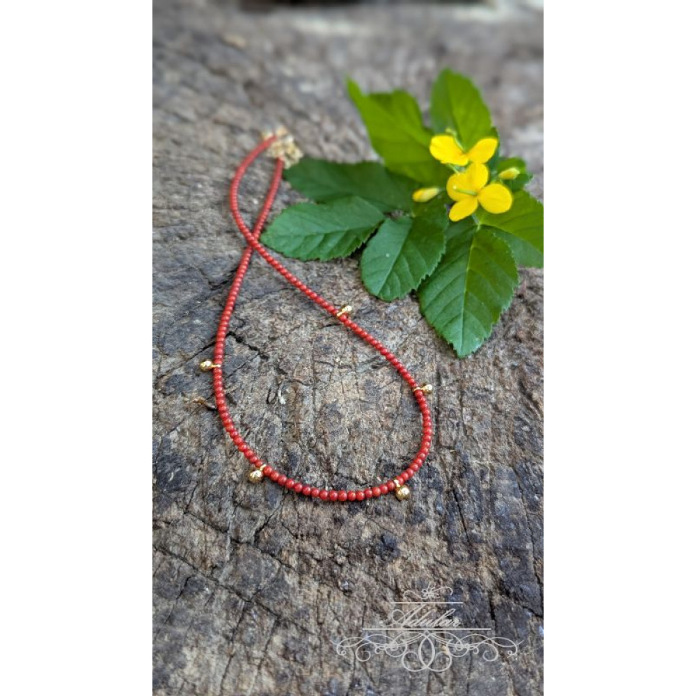 Коралове намисто " Устина"