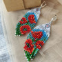 Сережки ,,Маки``
