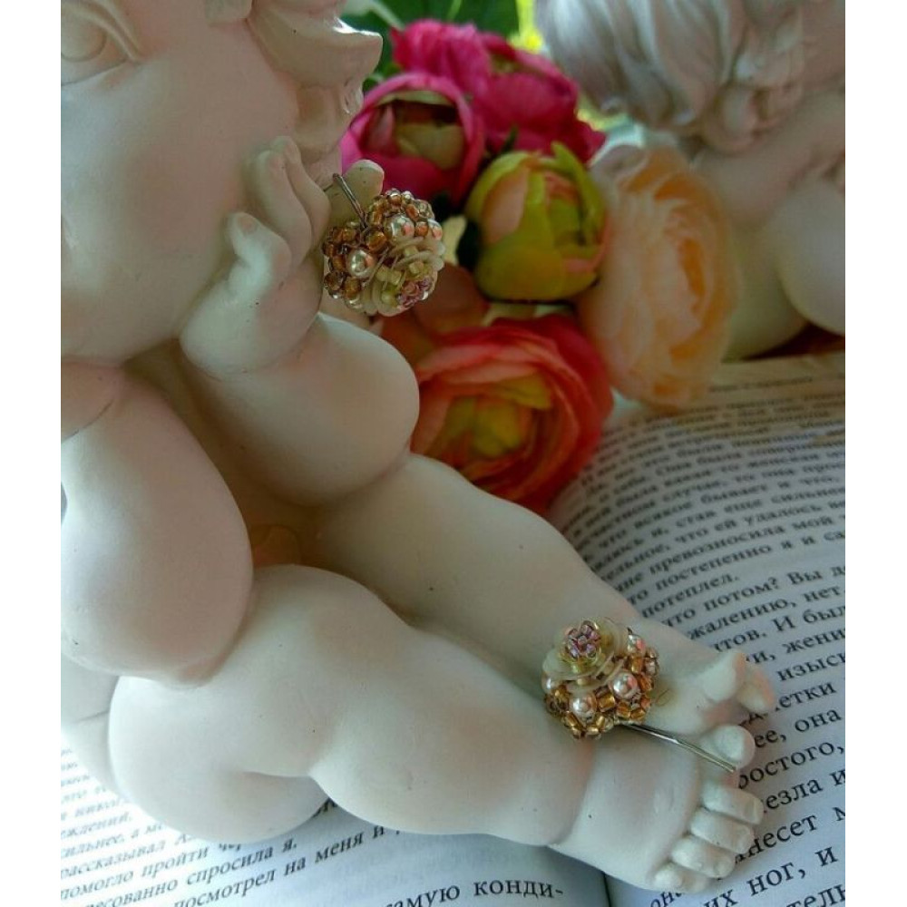 Сережки daisy арт.49
