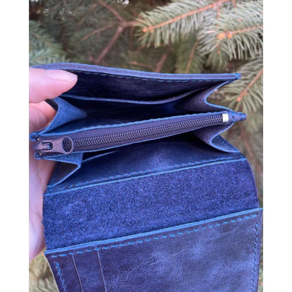 Шкіряний клатч (Small clutch art.001) ручної роботи