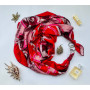 Дизайнерська хустка My Scarf "Серце красуні" прикрашена коралом