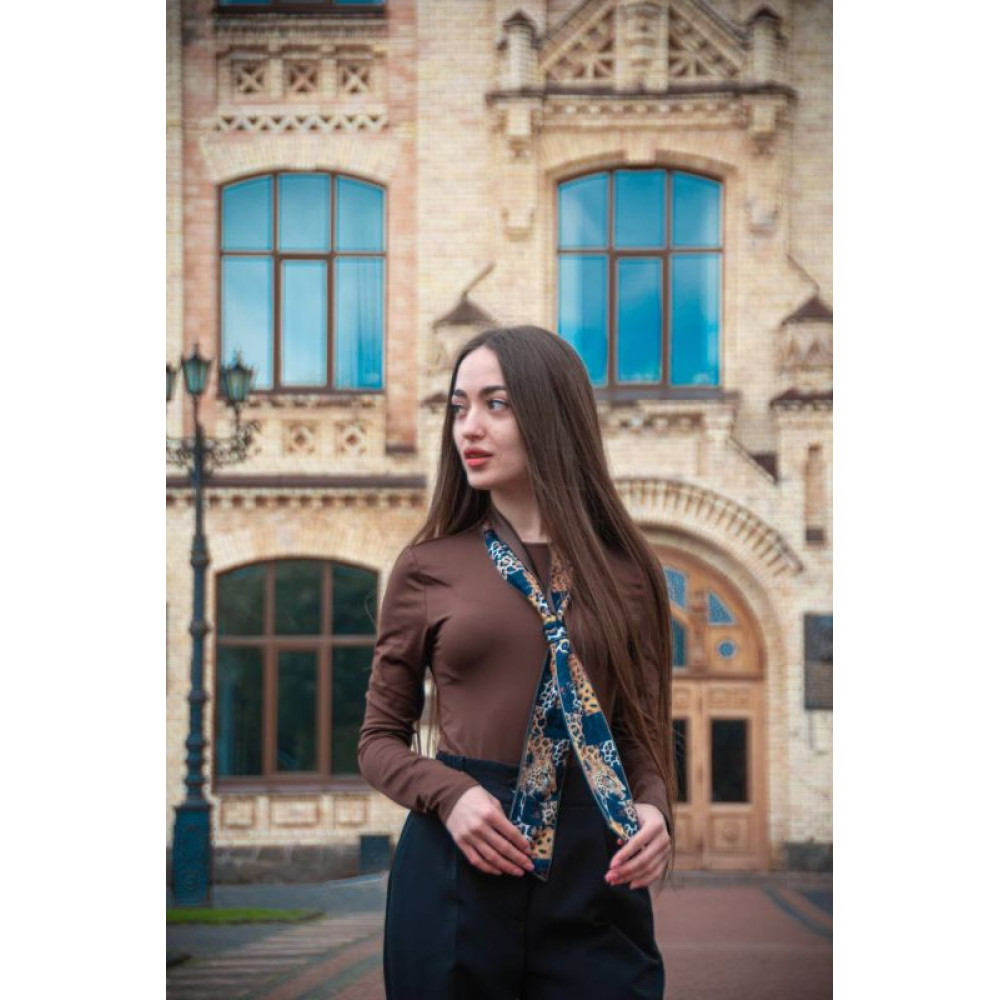 Твіллі дизайнерське My Scarf "Леопард"