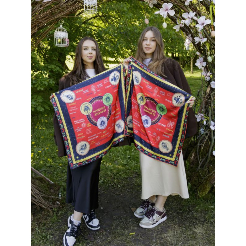 Хустка авторська My Scarf Українська міфологія 