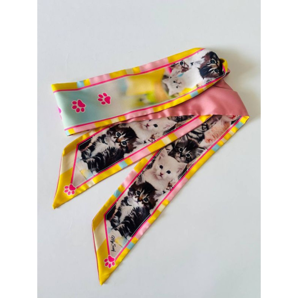 Твіллі авторський "Милі кошенята" Myscarf принт3D