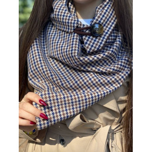Стильний шарф двосторонній шарф з оригінальною застібкою My Scarf