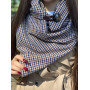 Стильний шарф двосторонній шарф з оригінальною застібкою My Scarf