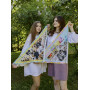 Косинка дизайнерська "Милі котики" від My Scarf принт 3D