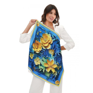 Хустка авторська My Scarf "Квіти України"