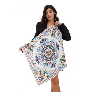 Дизайнерська велика хустка "Казковий  орнамент" My Scarf