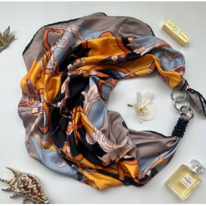 Дизайнерська хустка My Scarf "Італійський стиль" 70 на 70 см