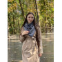 Теплий шарф My Scarf двосторонній , з вкрапленнями малюнку