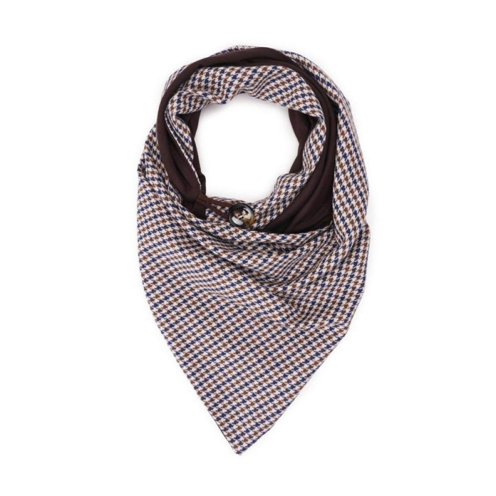 Стильний шарф двосторонній шарф з оригінальною застібкою My Scarf
