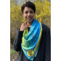 Дизайнерська хустка "Слава Україні" My Scarf, 90 см на 90 см