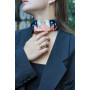 Косинка дизанерська  "Косовські мотиви" My Scarf, 70х70х100 см, шовк