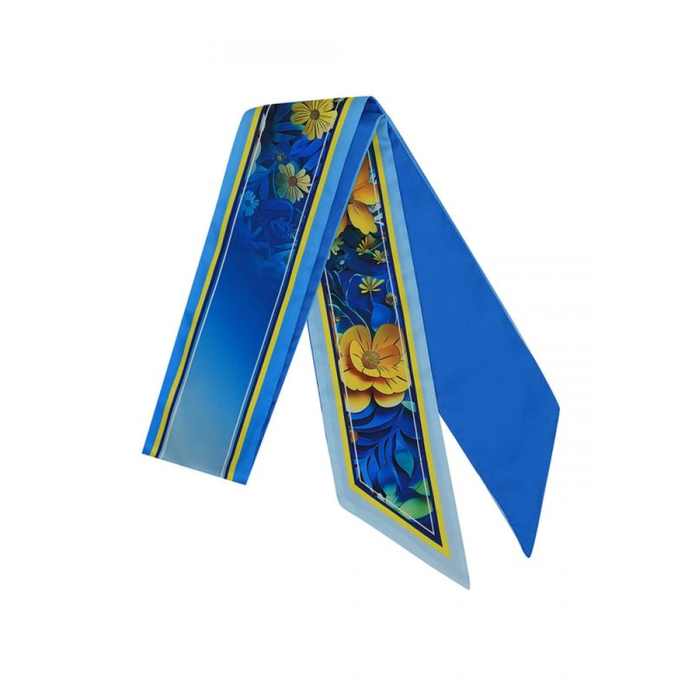 Твіллі двосторонні Квіти України яскраво жовтий від Myscarf