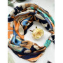Дизайнерська хустка "Королівський візерунок" від бренду My Scarf, подарунок жінці