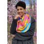 Дизайнерська хустка "Силует" My Scarf, 90 см на 90 см