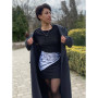 Дизайнерська косинка "Перелітні птахи" My Scarf,  70 см на 70 см на 100 см