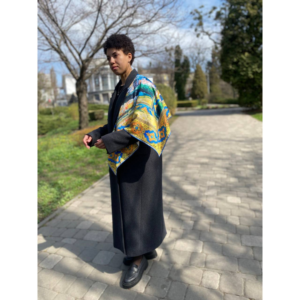 Дизайнерська хустка "Мій Крим" My Scarf, 90 см на 90 см