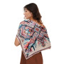 Дизайнерська велика хустка "Матриця долі" My Scarf 90 на 90 см