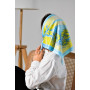 Шовкова косинка «Квіти Украіни" від My Scarf