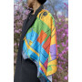 Дизайнерська хустка "Силует" My Scarf, 90 см на 90 см