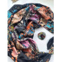 Дизайнерська хустка My Scarf "Різнобарвна галактика" 90 на 90 см