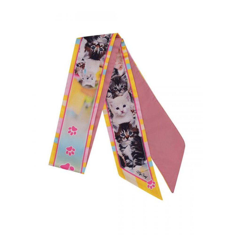 Твіллі авторський двосторонній Милі кошенята від Myscarf 3D