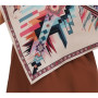 Дизайнерська велика хустка "Матриця долі" My Scarf 90 на 90 см