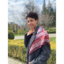 Дизайнерська косинка "Трипілля" My Scarf,  70 см на 70 см на 100 см
