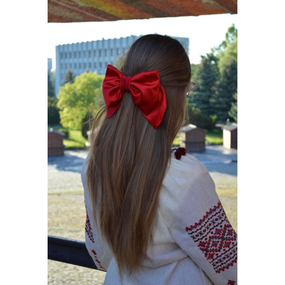 Червоний бант від My Scarf