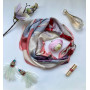 Дизайнерська хустка "Весняний сад" від бренда My Scarf, подарунок жінці