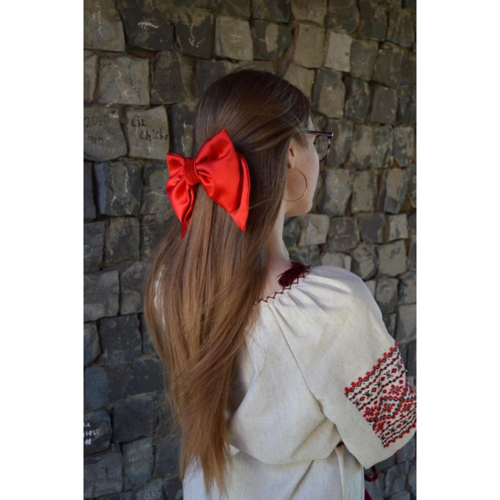Червоний бант від My Scarf