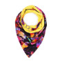 Шарф My Scarf "Яскрава осінь" віскоза, трикотаж з металевими кільцями