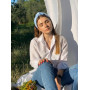 Блакитний атласний обруч від MyScarf