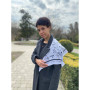 Дизайнерська косинка "Перелітні птахи" My Scarf,  70 см на 70 см на 100 см