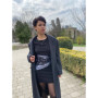 Дизайнерська косинка "Київські ластівки" My Scarf,  70 см на 70 см на 100 см