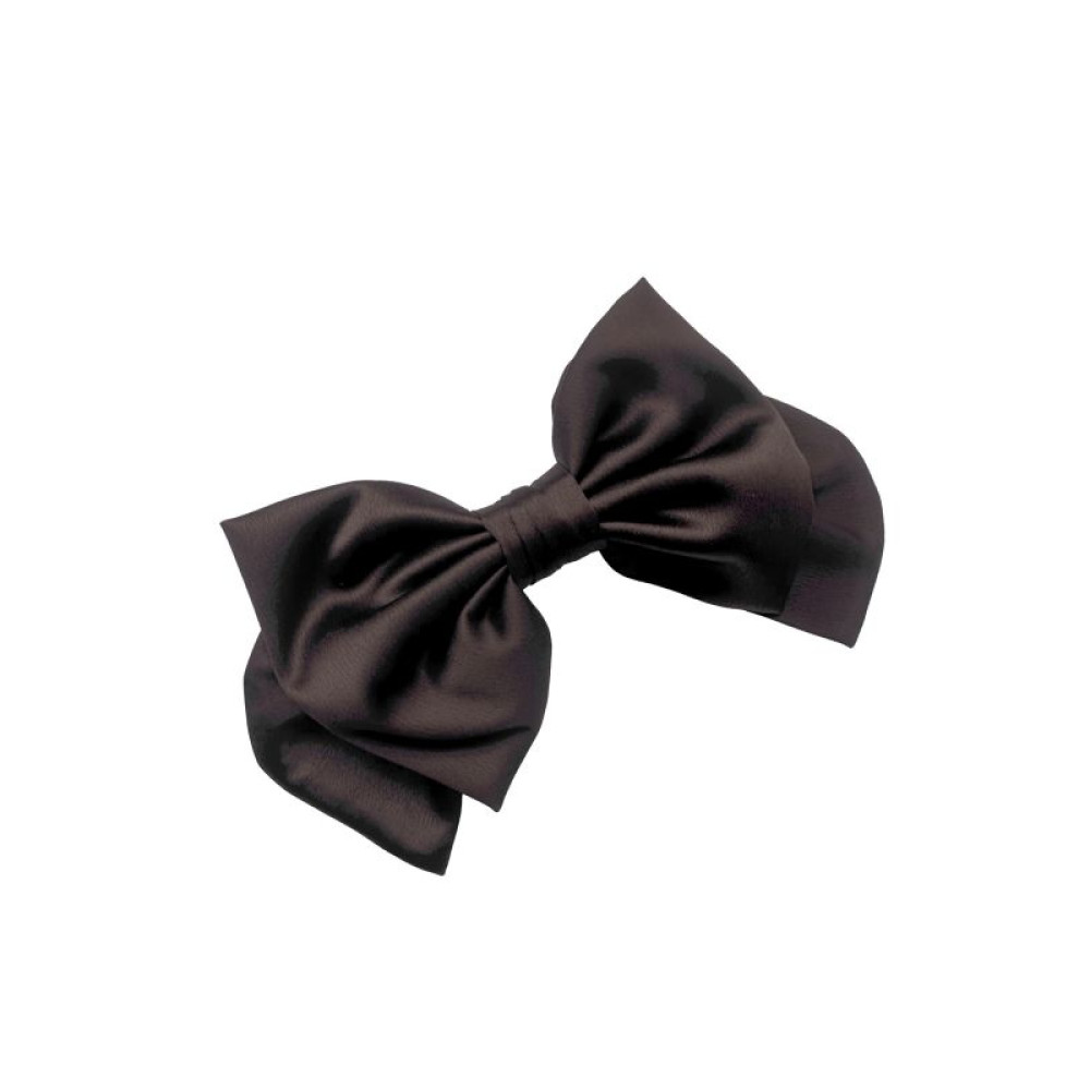 Атласный шоколадний бант My Scarf