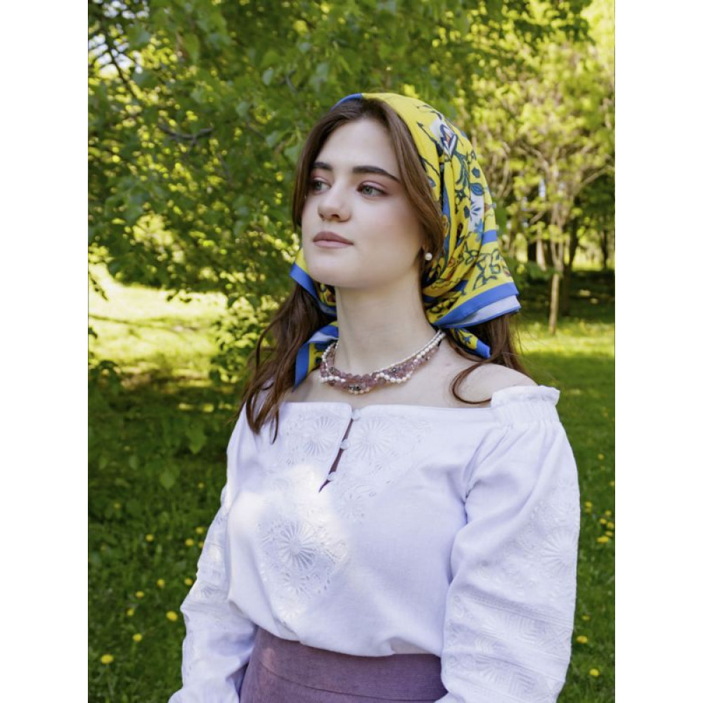 Хустка авторська "Соняшник Украіни" від My Scarf 