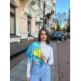 Шовкова хустинка «Побажання кожному украінцю» колекція "Україна" від My Scarf