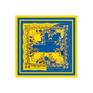 Хустка авторська My Scarf "УкраїнськИй орнамент" коллекція Украіна