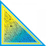 Дизайнерська шовкова косинка "Слава Україні", подарункове паковання