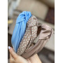 Блакитний атласний обруч від MyScarf