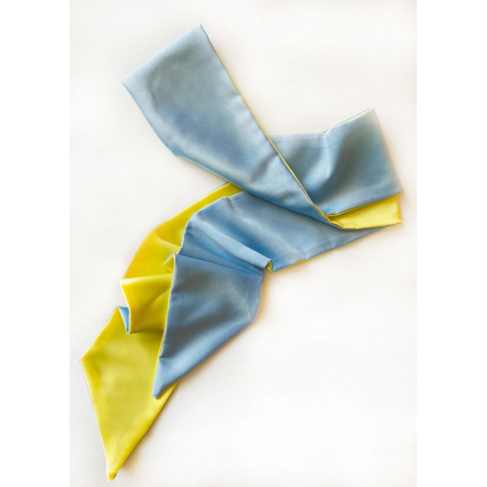 Стильна краватка твіллі Україна, стрічка для волосся від myscarf