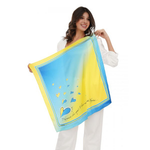 Хустка дизайнерська "З Україною в серці" від My Scarf