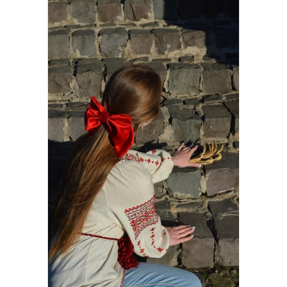 Червоний бант від My Scarf