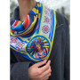 Дизайнерська хустка "Берегиня" My Scarf,  70 см на 70 см