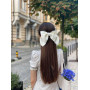 Стильний білий бант від My Scarf