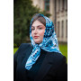 Велика дизайнерська хустка My Scarf "Круговорот життя 90 на 90 см