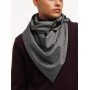 Шарф My Scarf двосторонній, абстрактний сірий кежуал віскоза